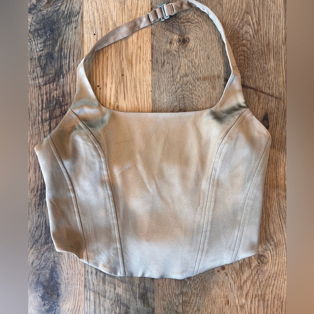 Wilfred New Dusk Satin Bustier